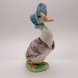 VTG Beatrix Potter’s “Jemima Puddleduck” Porcelain Figurine F. Warne & Co., LTD
